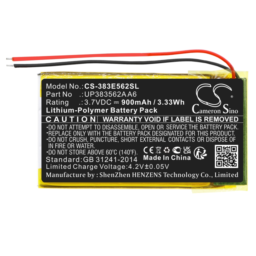 Battery Replaces UP383562A A6