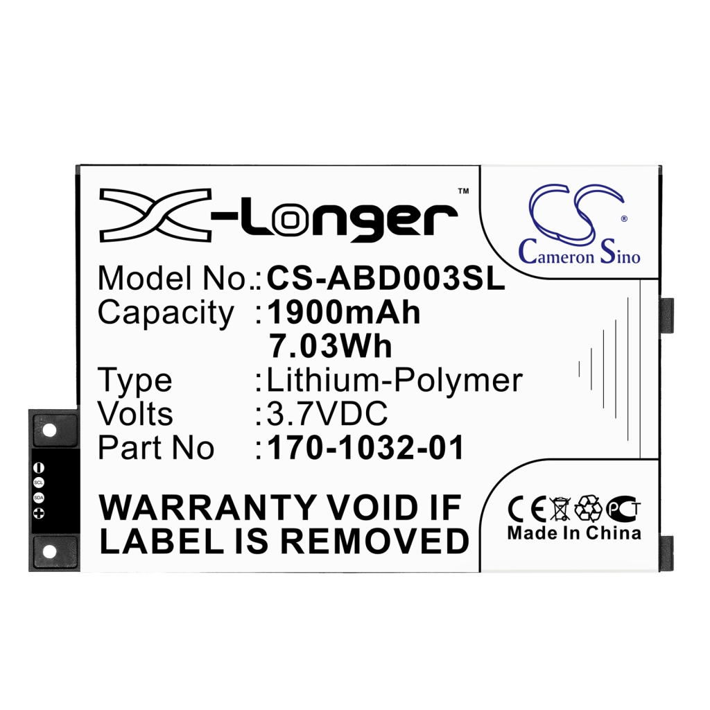 Batterie Sostituisce GP-S10-346392-0100