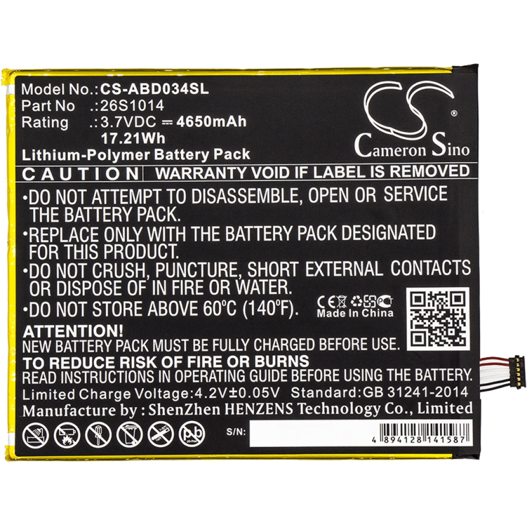 Batterie Sostituisce MC-31A0B8