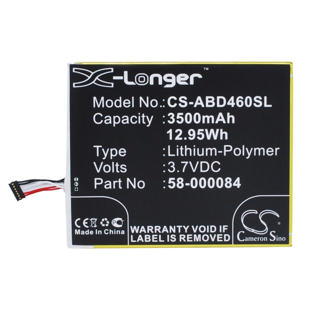 Batteries Tablet Battery CS-ABD460SL