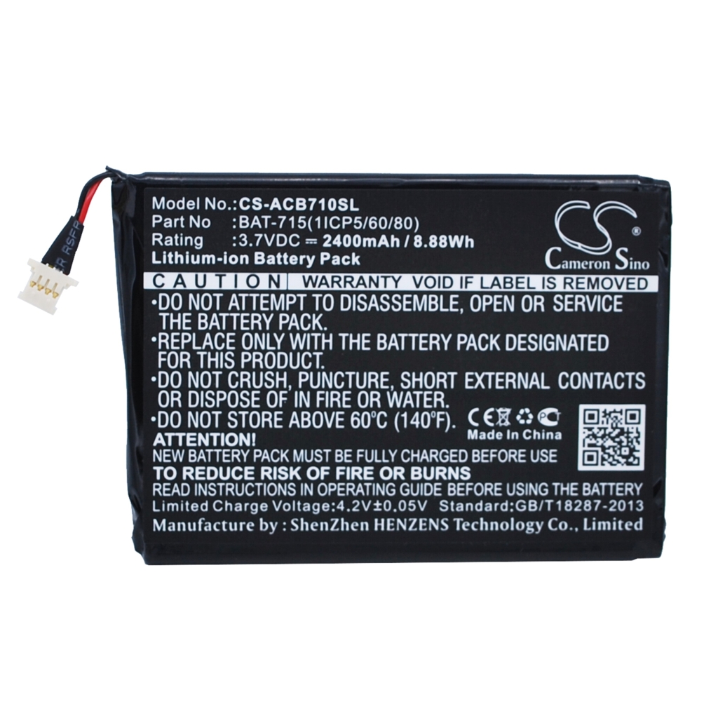 Batteria compressa Acer Iconia B1-A71-83174G00nk