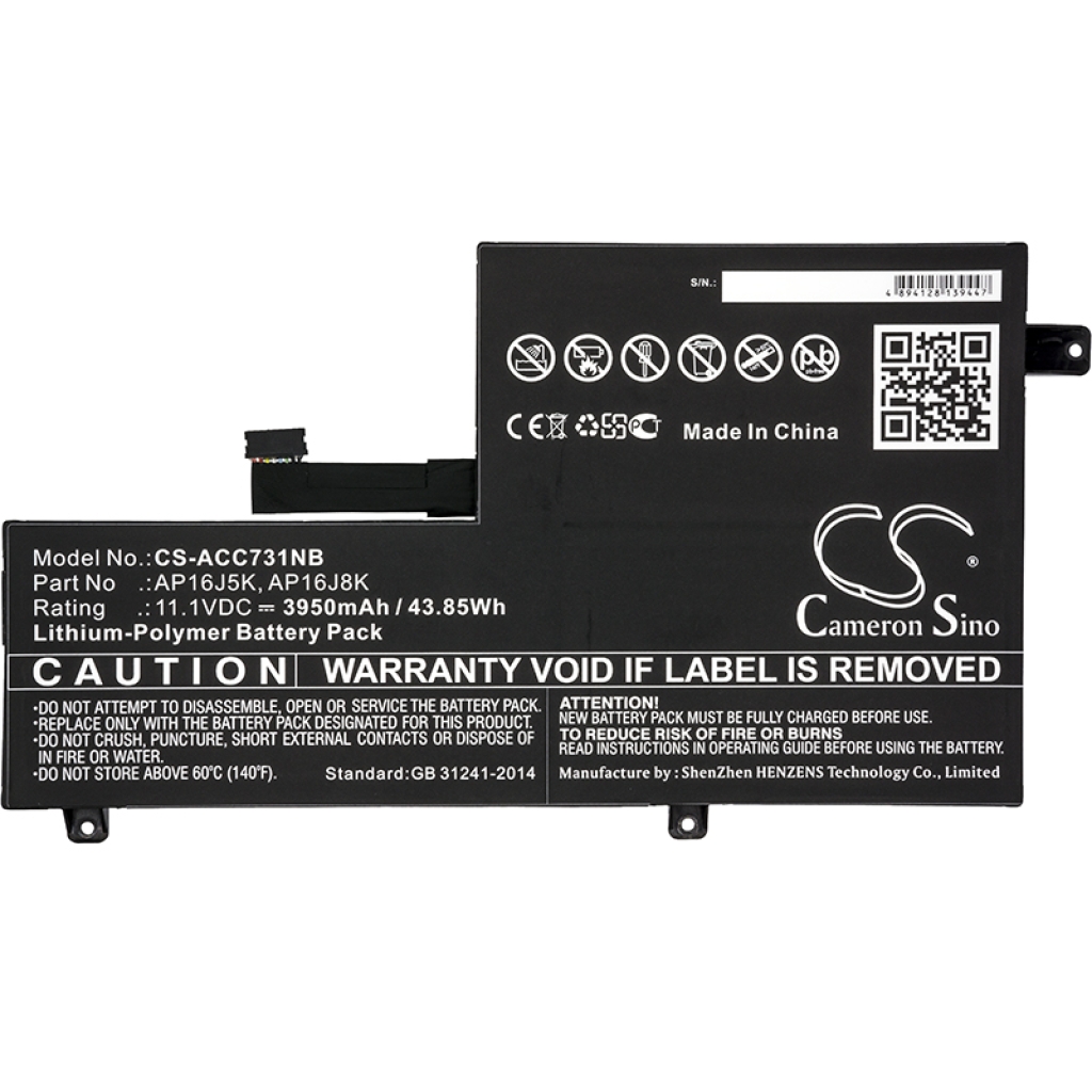 Battery Replaces KT.0030G.015