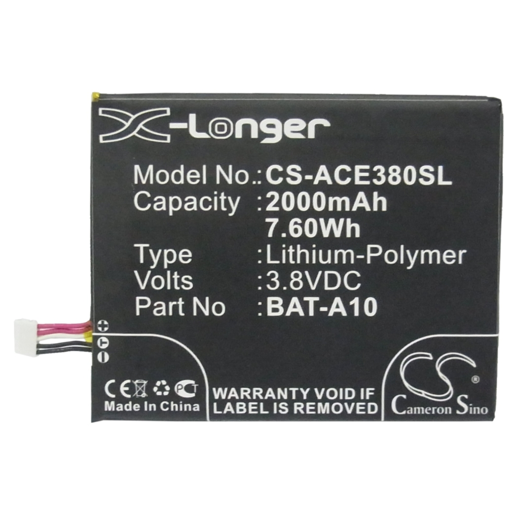 Batteria del telefono cellulare Acer CS-ACE380SL