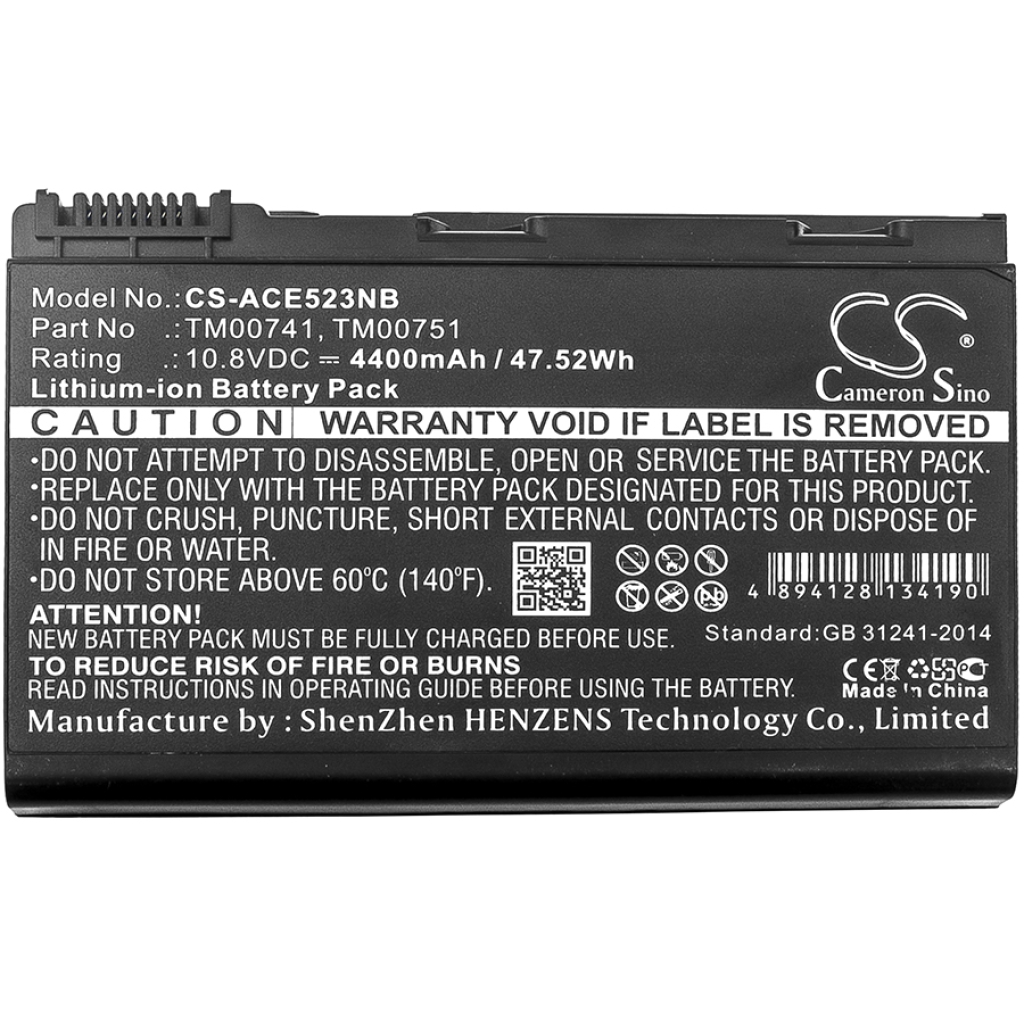 Battery Replaces BT.00604.026