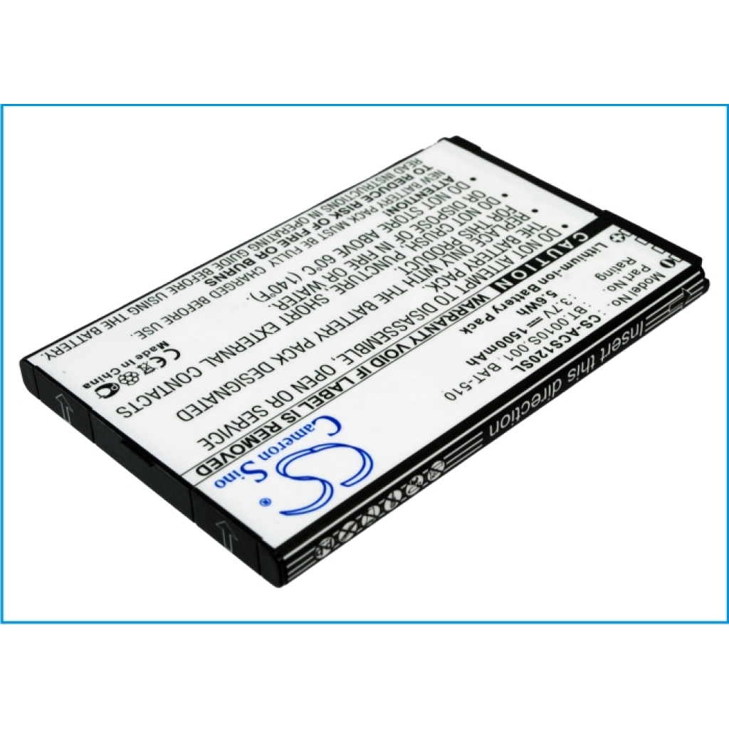 Batteria del telefono cellulare Acer CS-ACS120SL