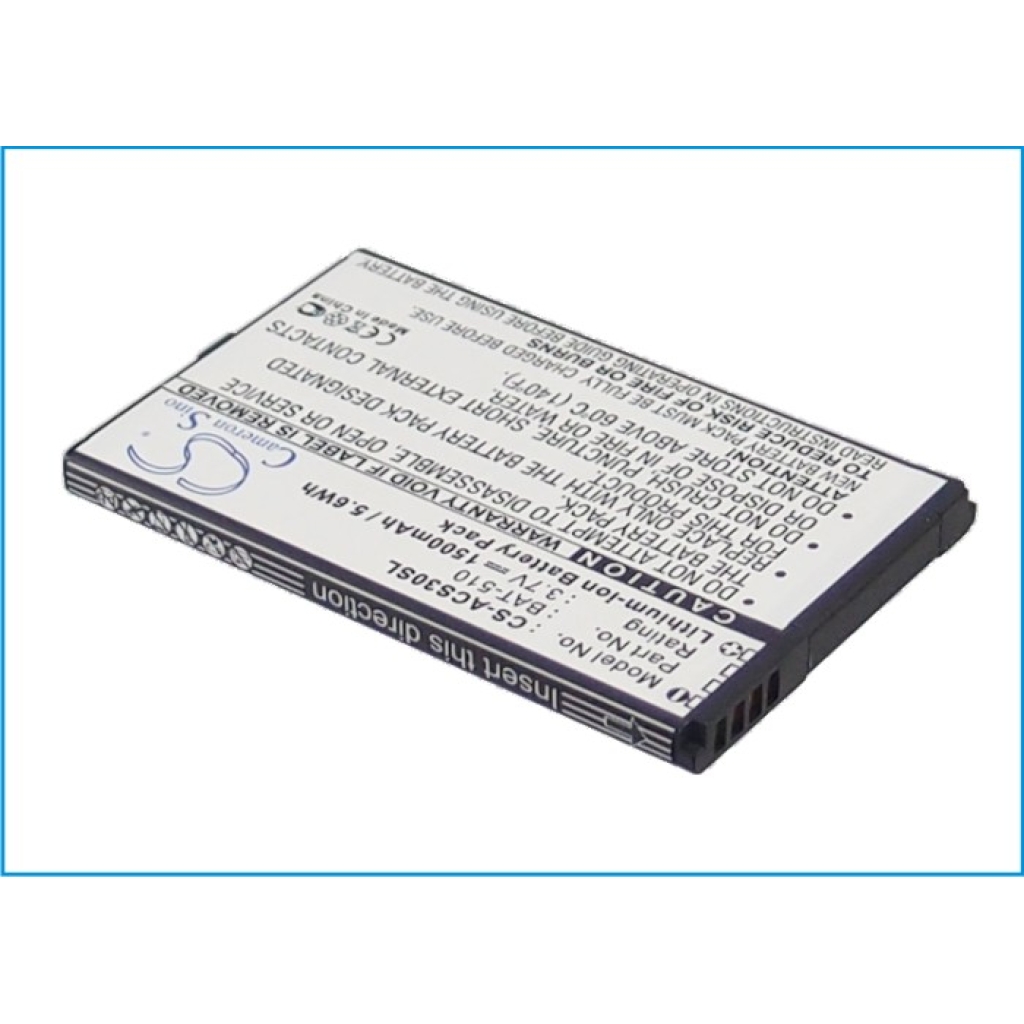 Batterie Batteria del telefono cellulare CS-ACS30SL