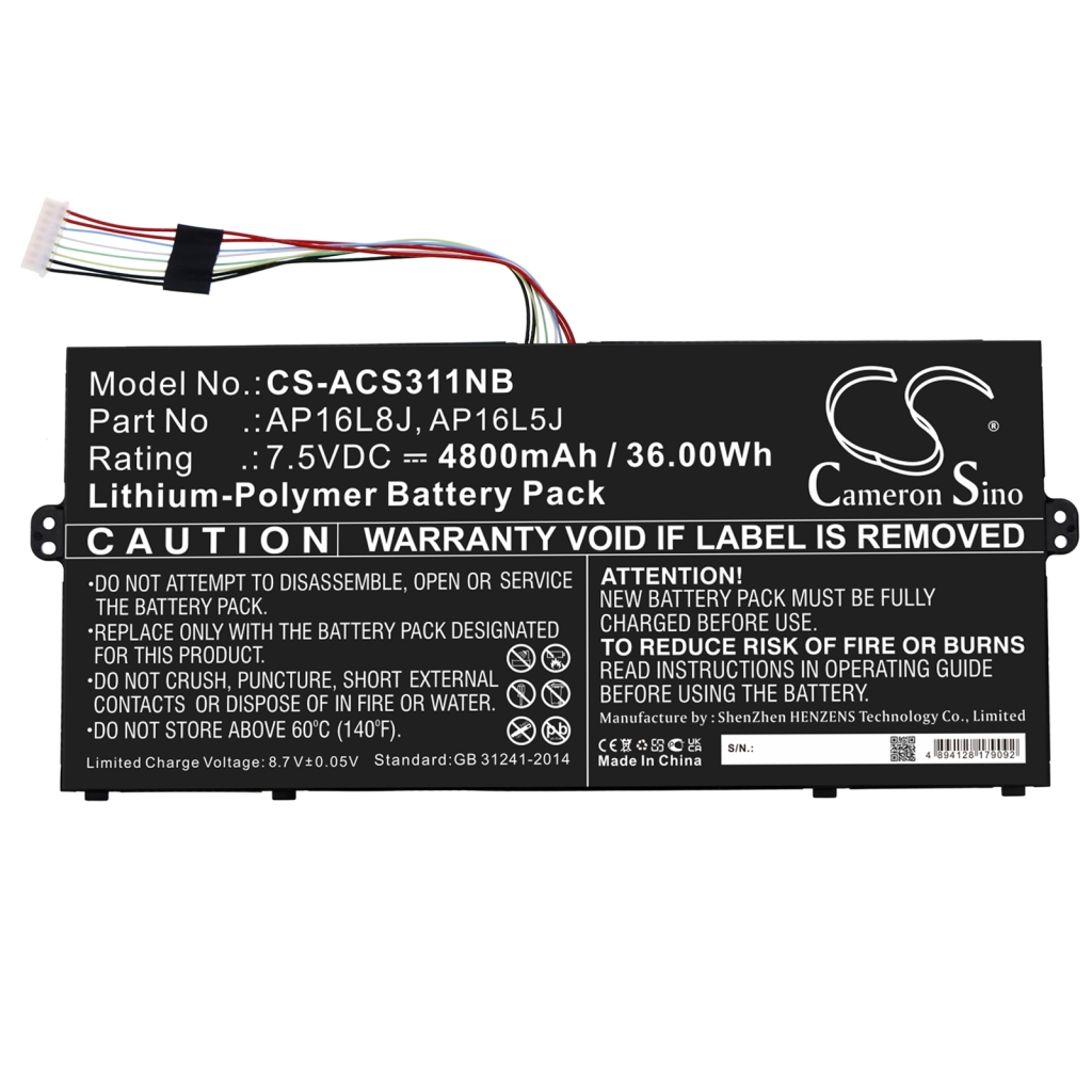 Battery Replaces AP16L5J