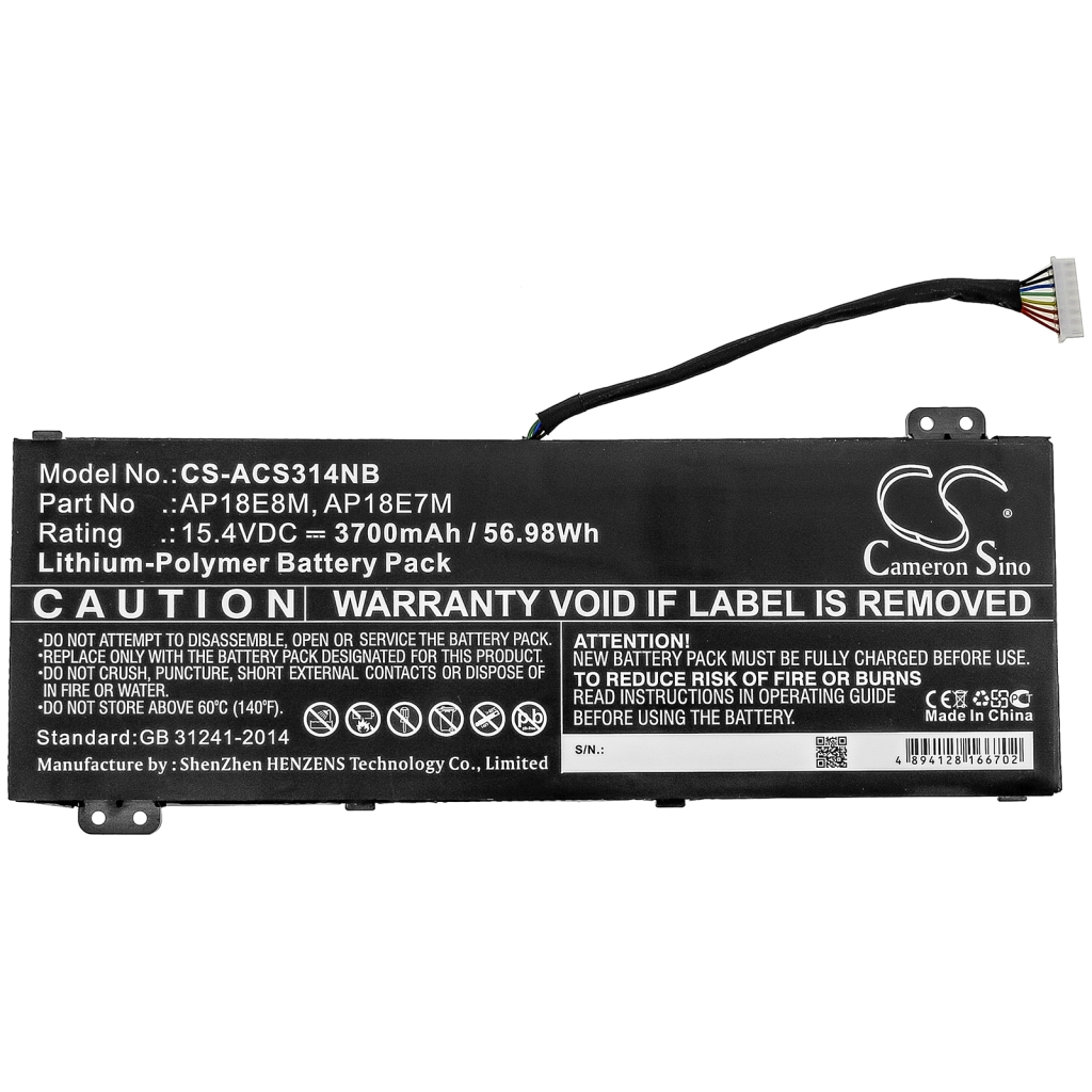 Battery Replaces AP18E8M