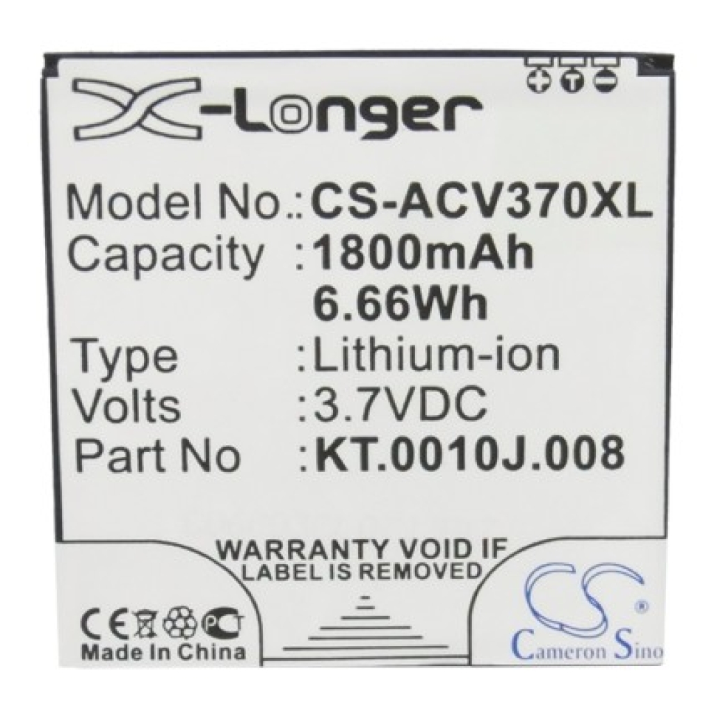 Batterie Sostituisce JD-201212-JLQU-C11M-003