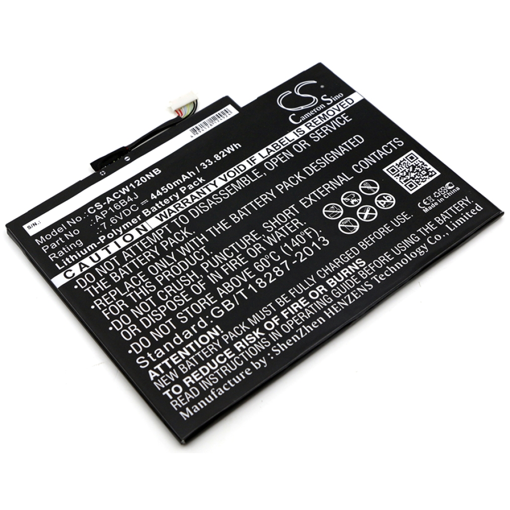 Battery Replaces NT.LCDEK.002