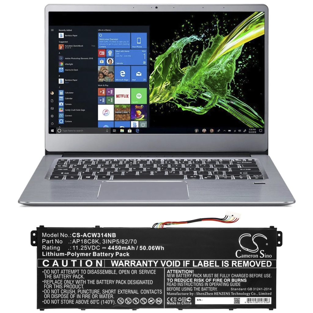 Acer Swift 3 SF314-58G-50MJ