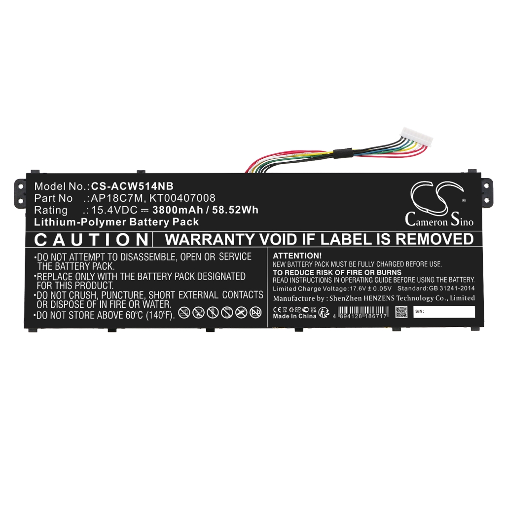 Batteria notebook Acer Swift 5 SF514-54T-5412