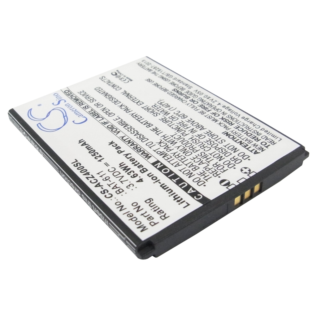 Sostituzione della batteria compatibile per Acer BAT-611,KT.0010B.006