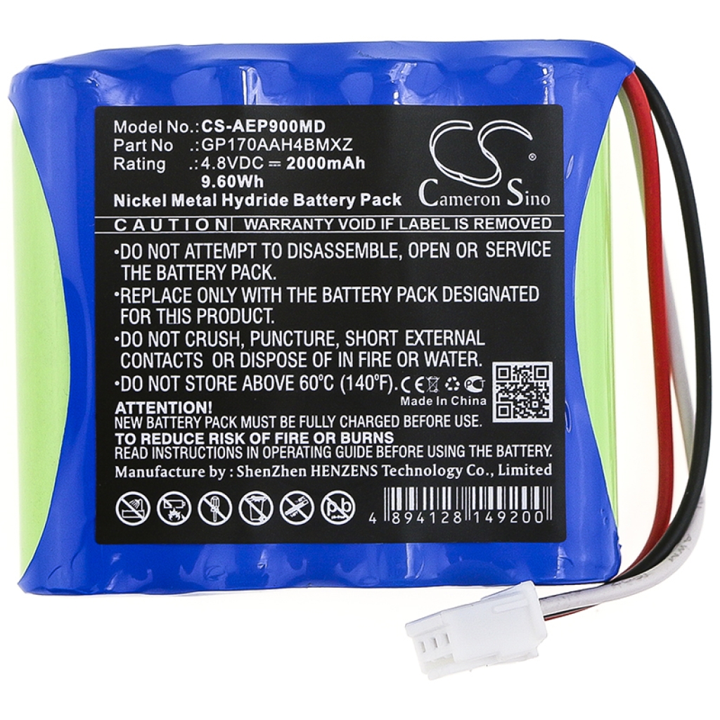 Sostituzione della batteria compatibile per American diagnostic GP170AAH4BMXZ