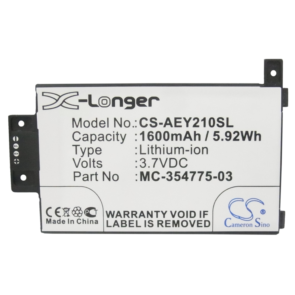 Batterie Sostituisce 58-000008