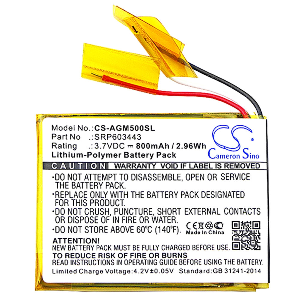 Batteria senza fili dell'auricolare Astro CS-AGM500SL