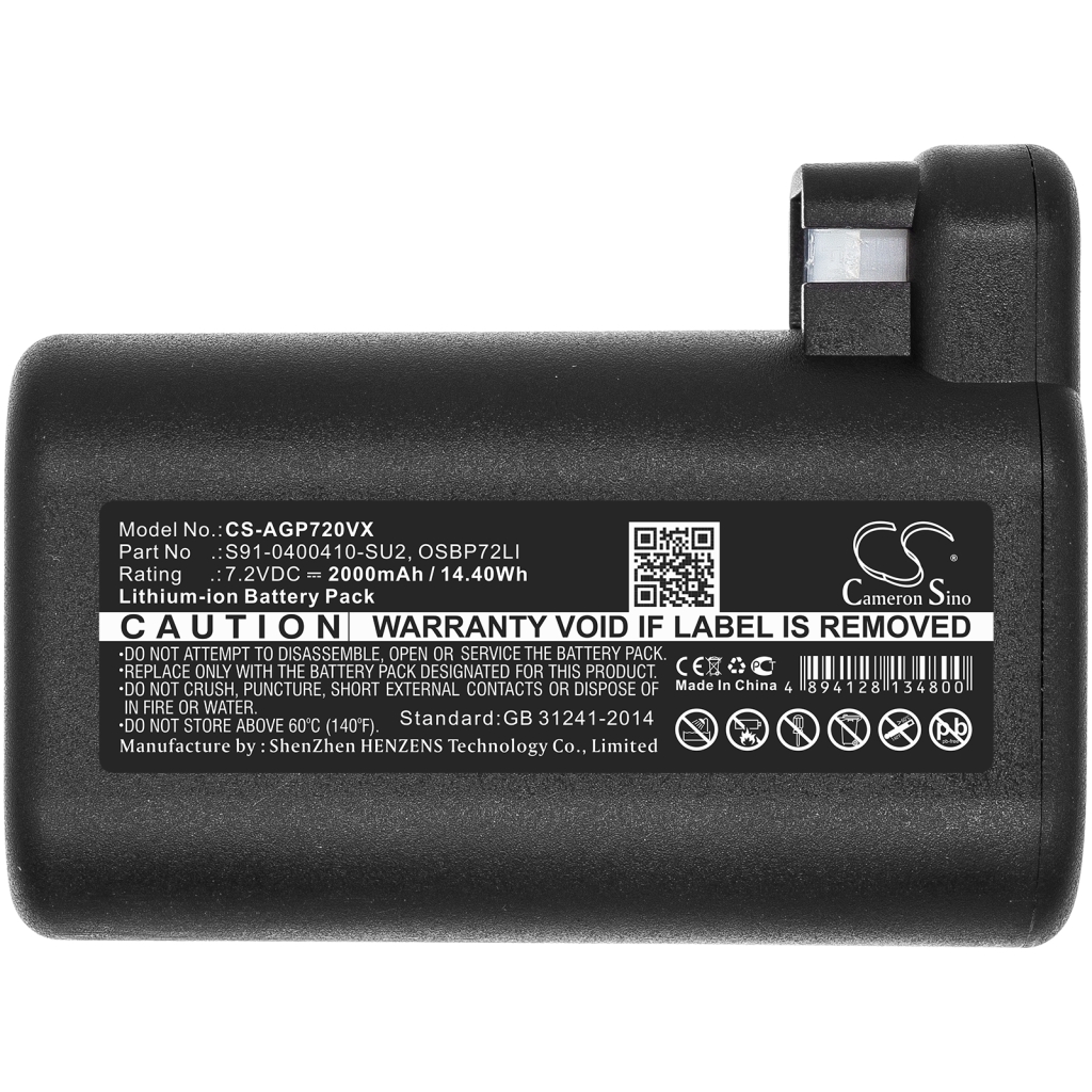 Batterie Sostituisce S91-0400410-SU2