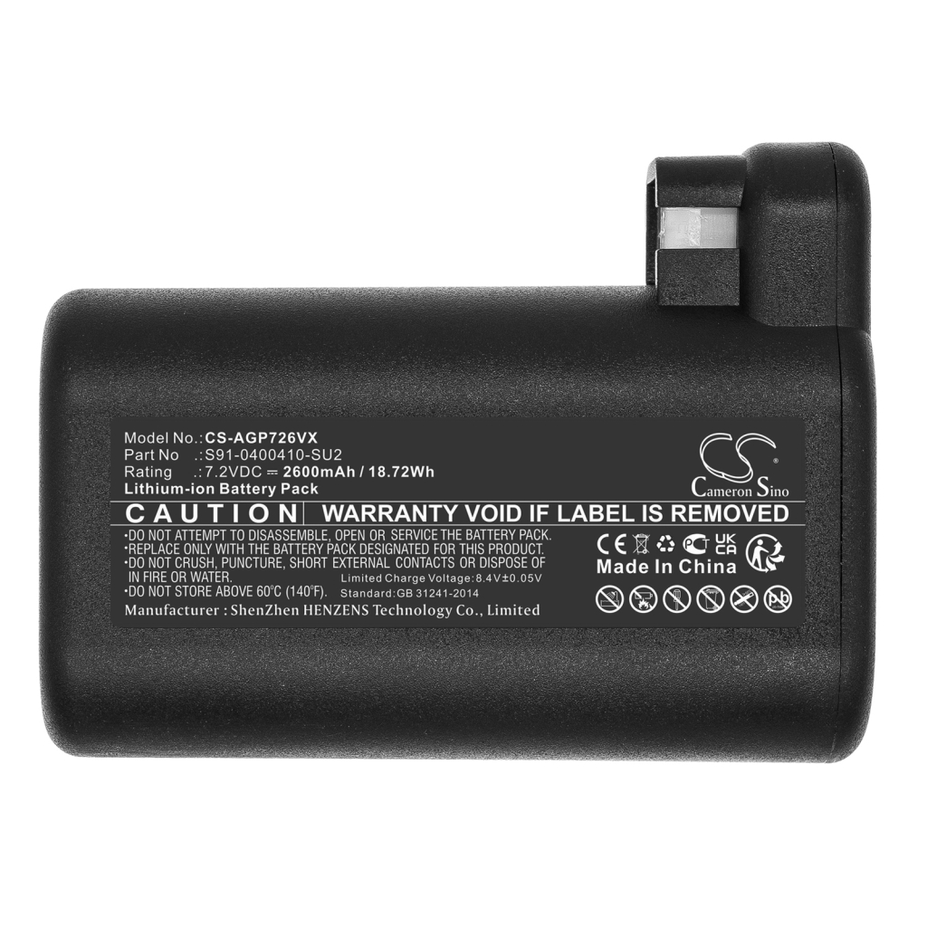 Batterie Sostituisce S91-0400410-SU2