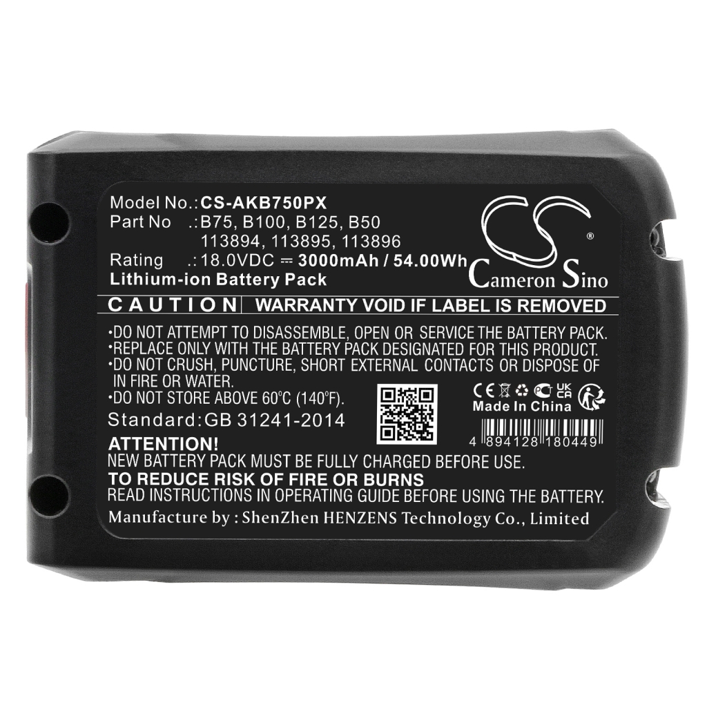 Batteria per elettroutensili Worx CS-AKB750PX