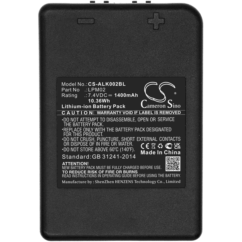 Sostituzione della batteria compatibile per Autec LPM02,R0BATT00E08A0