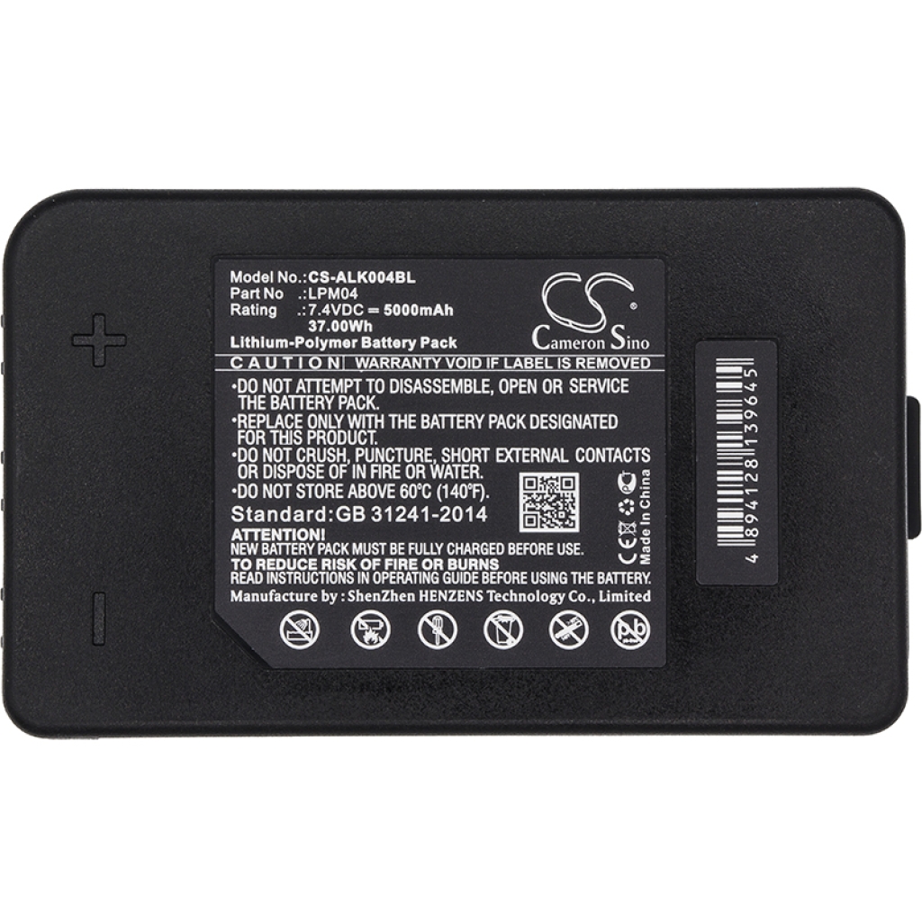 Sostituzione della batteria compatibile per Autec LPM04,R0BATT00E12A0