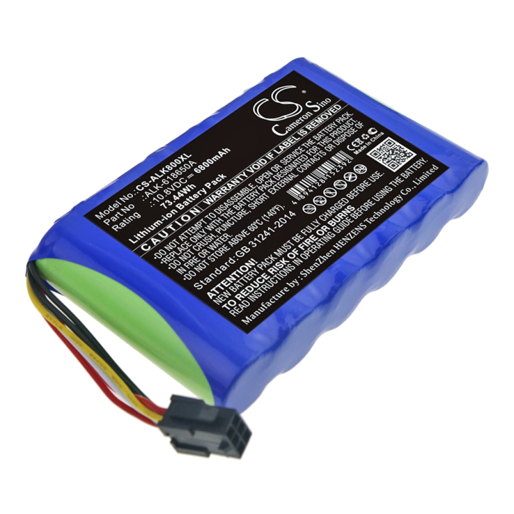 Sostituzione della batteria compatibile per Eloik ALK-618650A