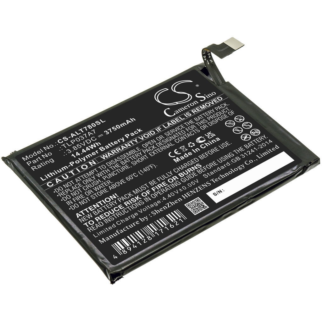 Mobile Phone Battery Alcatel CS-ALT780SL