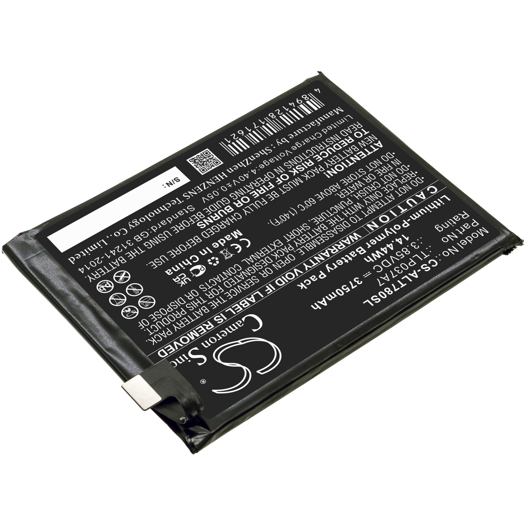 Sostituzione della batteria compatibile per Alcatel TLP037A7