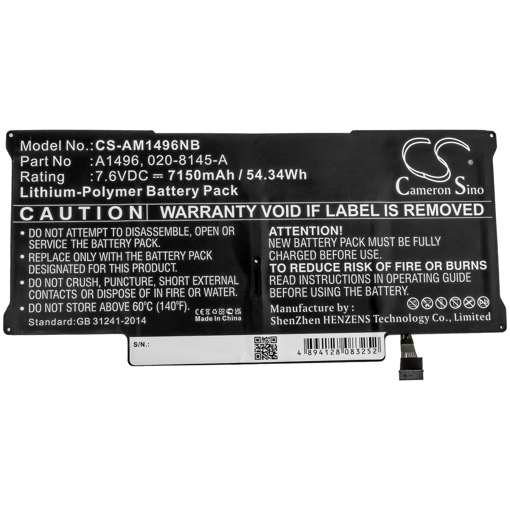 Notebook battery Apple CS-AM1496NB