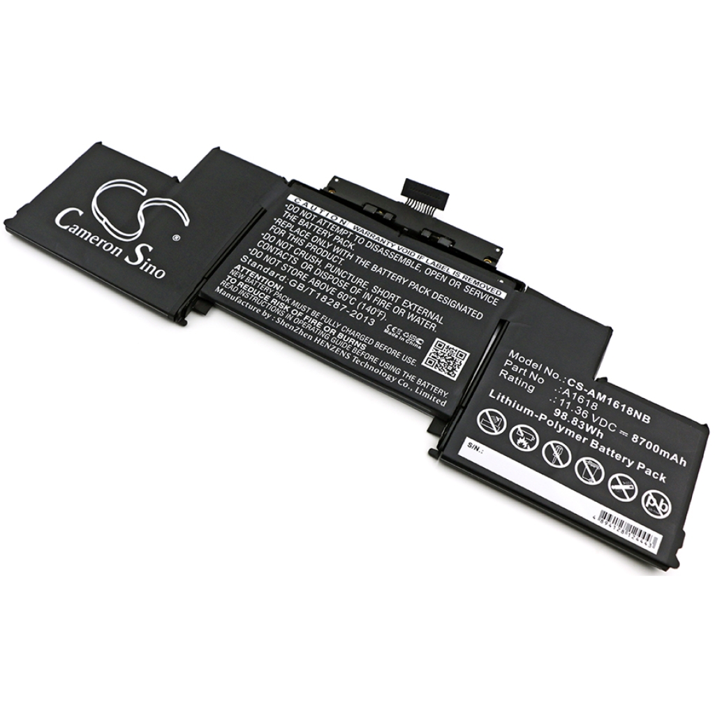 Notebook battery Apple CS-AM1618NB