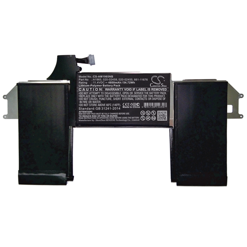 Batterie Sostituisce 020-02455