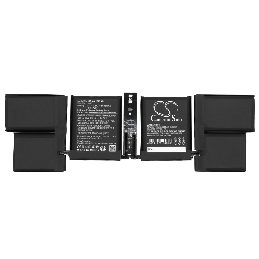 Batteria notebook Apple CS-AM2527NB