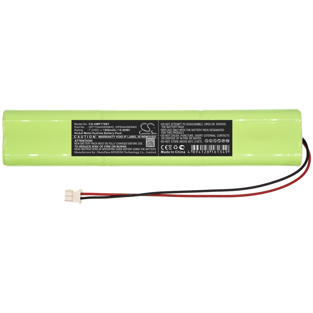 Batterie Sostituisce GP170AAH6SMXZ