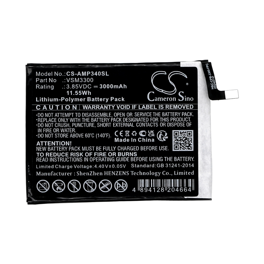 Sostituzione della batteria compatibile per AT