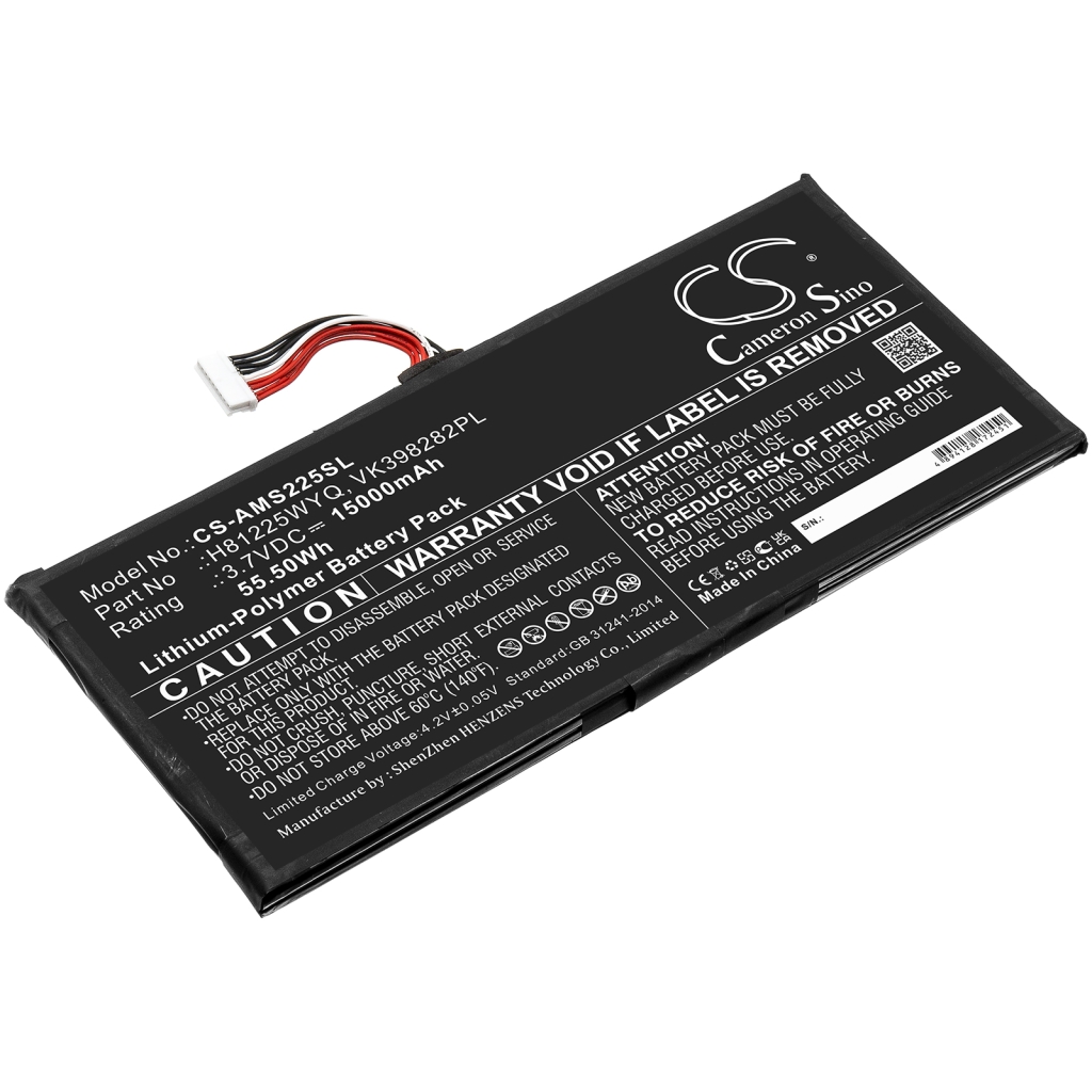 Batterie Sostituisce H81225WYQ