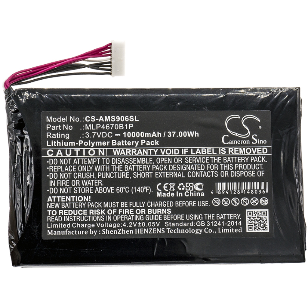 Batterie Sostituisce MLP4670B1P