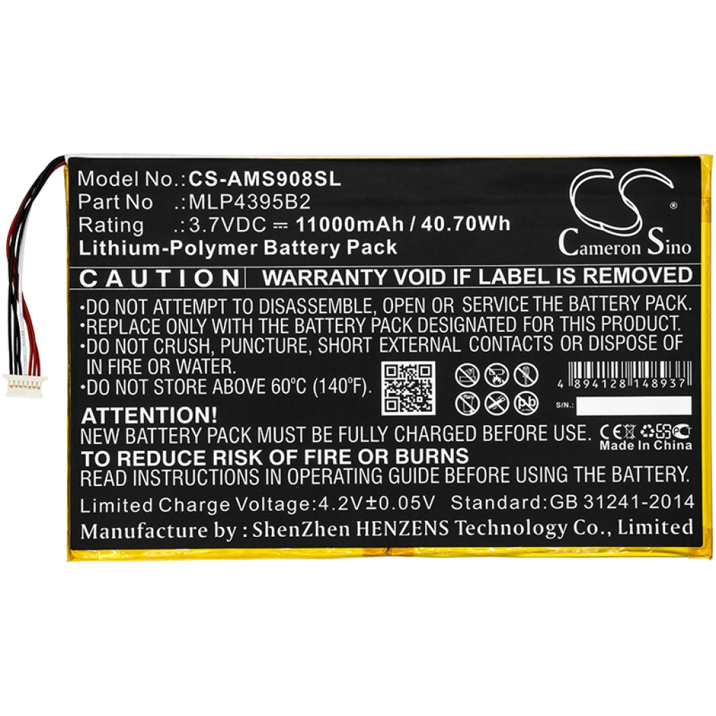 Batterie Sostituisce MLP4795117-2P