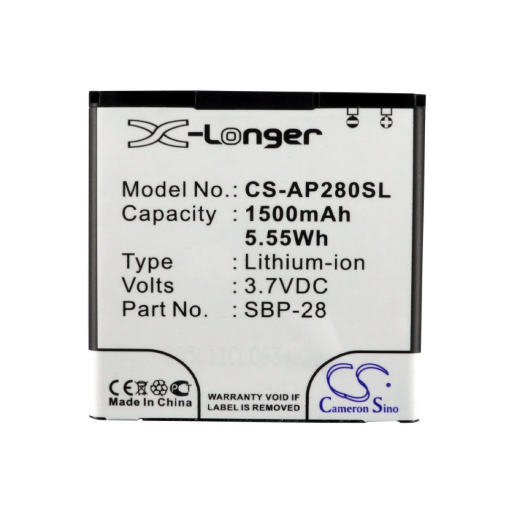 Battery Replaces SBP-28