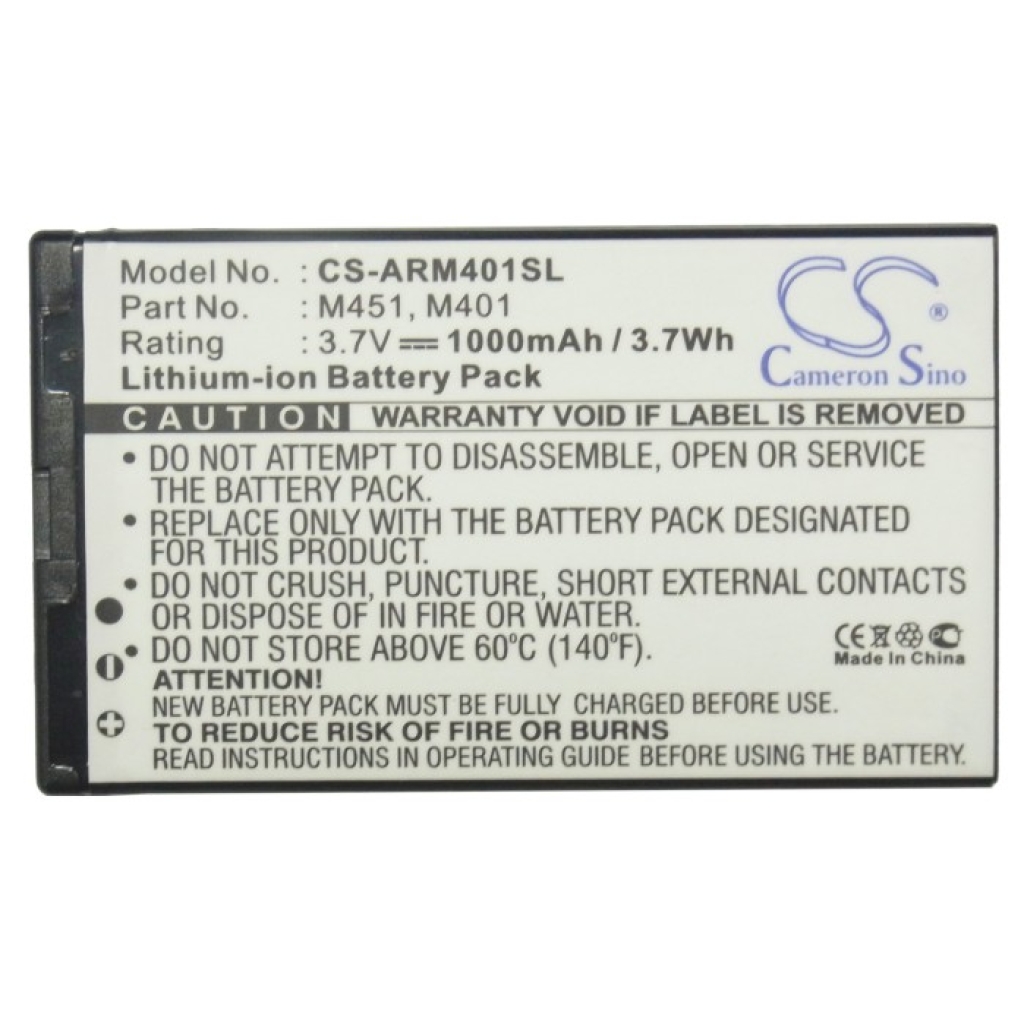 Batteria del telefono cellulare Auro M401