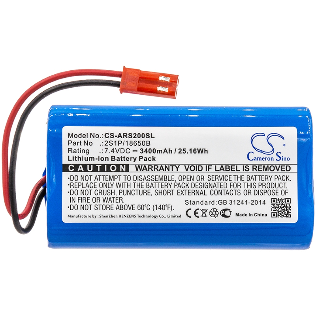 Batteria per Casa Intelligente Arizer CS-ARS200SL