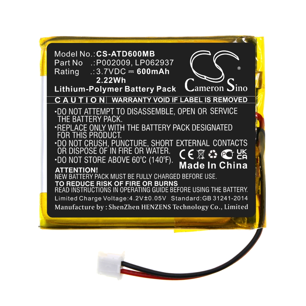 Battery Replaces LP062937