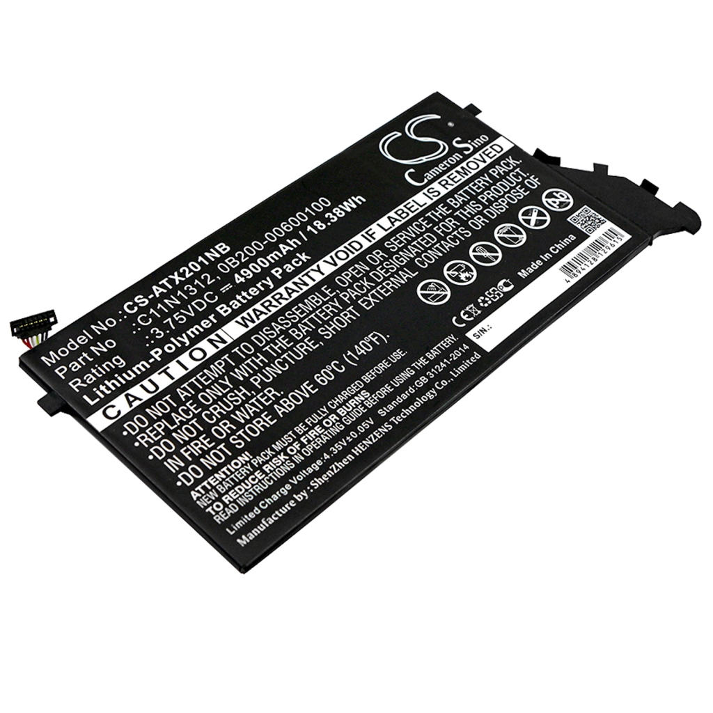 Sostituzione della batteria compatibile per Asus 0B200-00600100,C11N1312