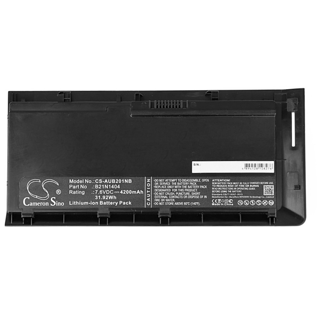 Sostituzione della batteria compatibile per Asus B21N1404