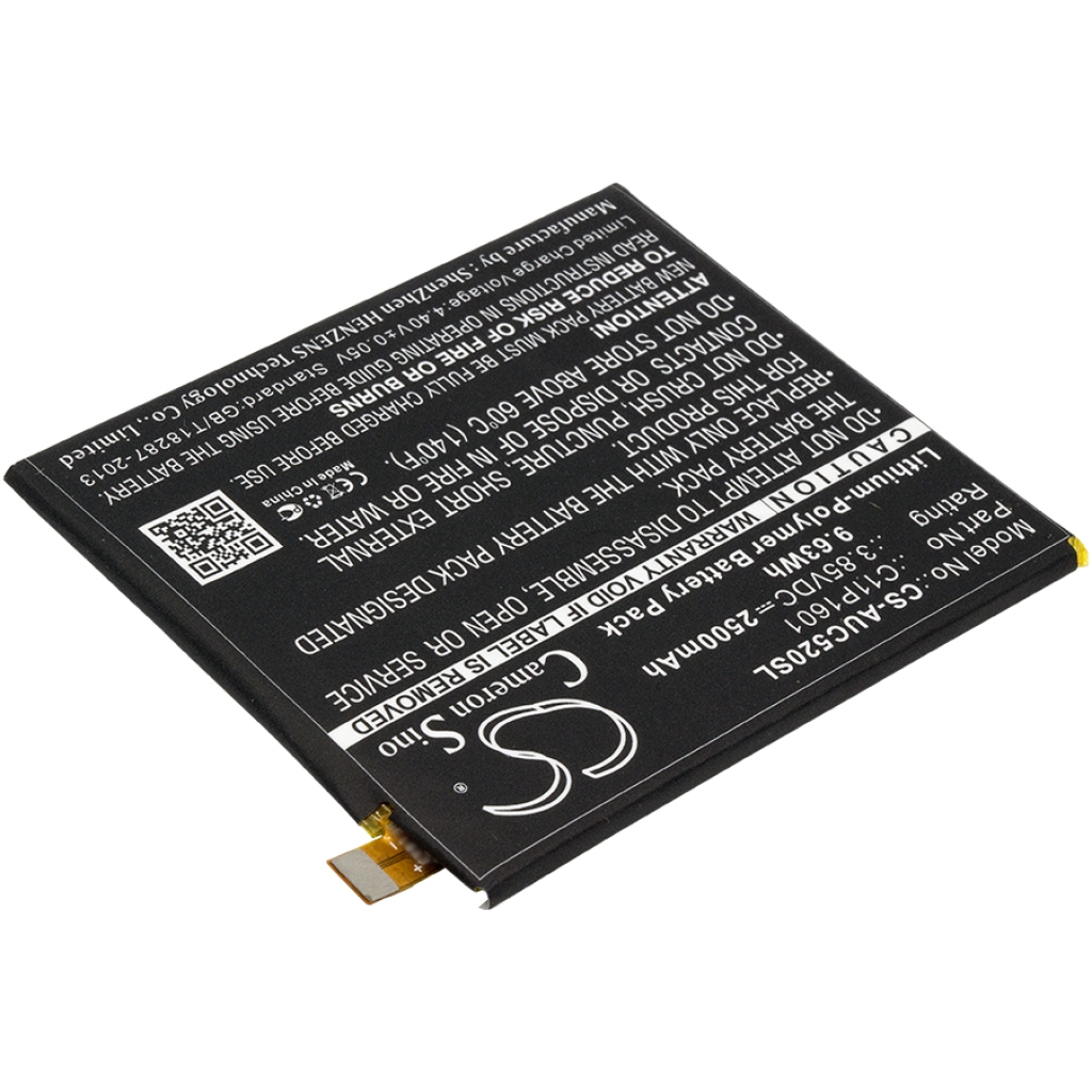 Sostituzione della batteria compatibile per Asus 0B200-02160000,C11P1601