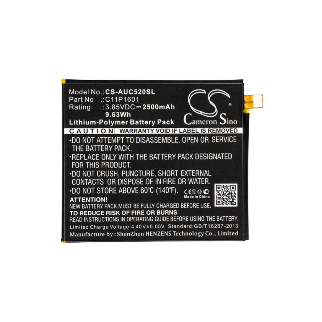 Sostituzione della batteria compatibile per Asus 0B200-02160000,C11P1601