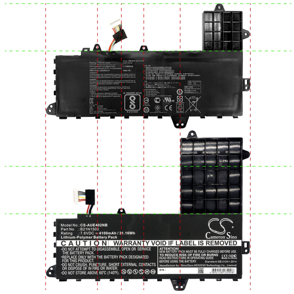 Batteria notebook Asus CS-AUE402NB