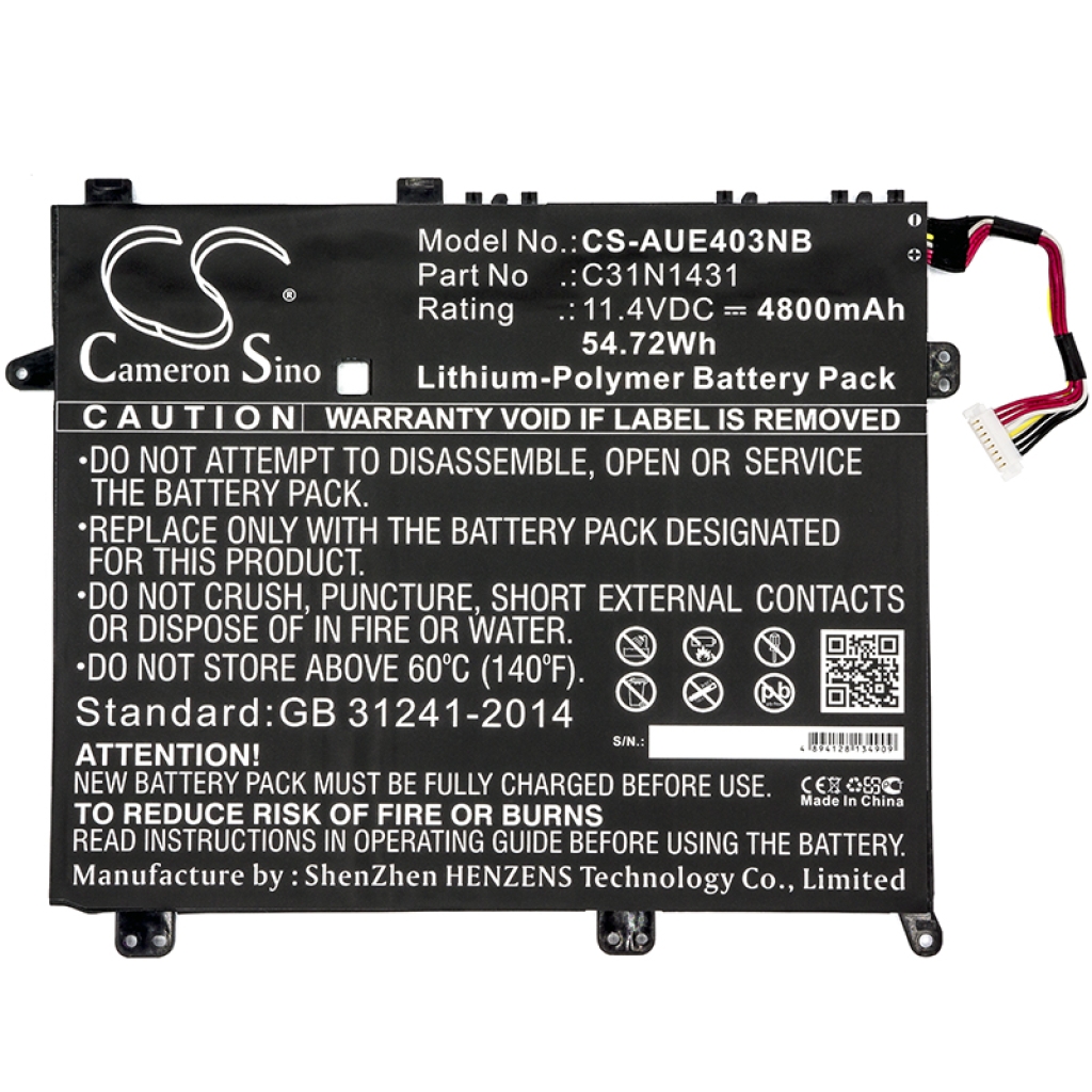 Batteria notebook Asus CS-AUE403NB