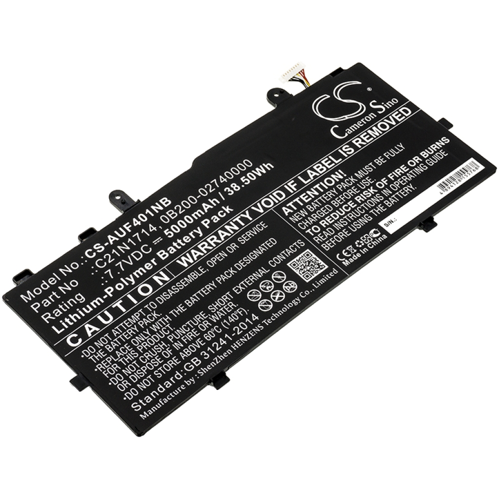 Sostituzione della batteria compatibile per Asus 0B200-02740000,C21N1714