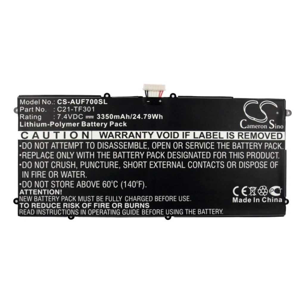 Batterie Sostituisce C21-TF500T