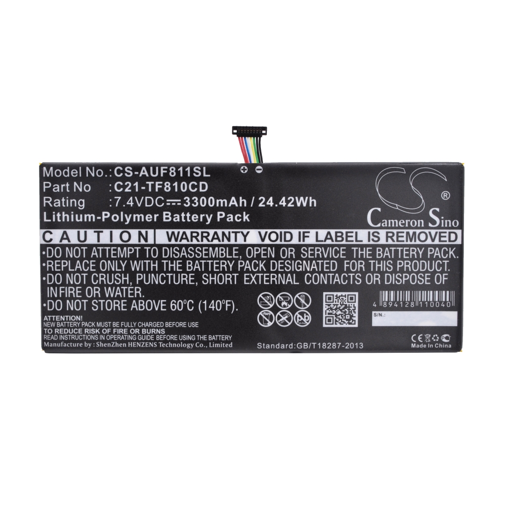 Tablet Battery Asus CS-AUF811SL